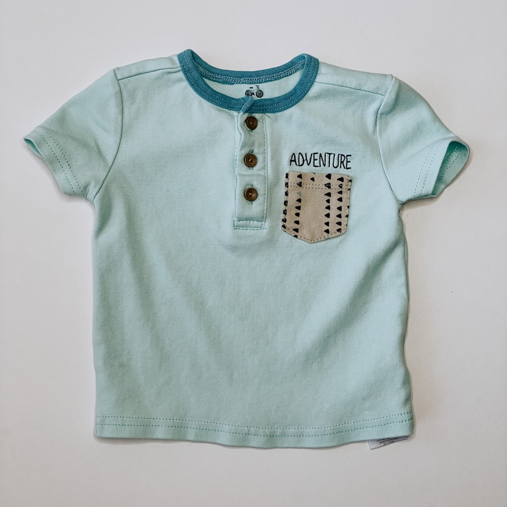 ASHER & OLIVIA // “adventure” tee with buttons
